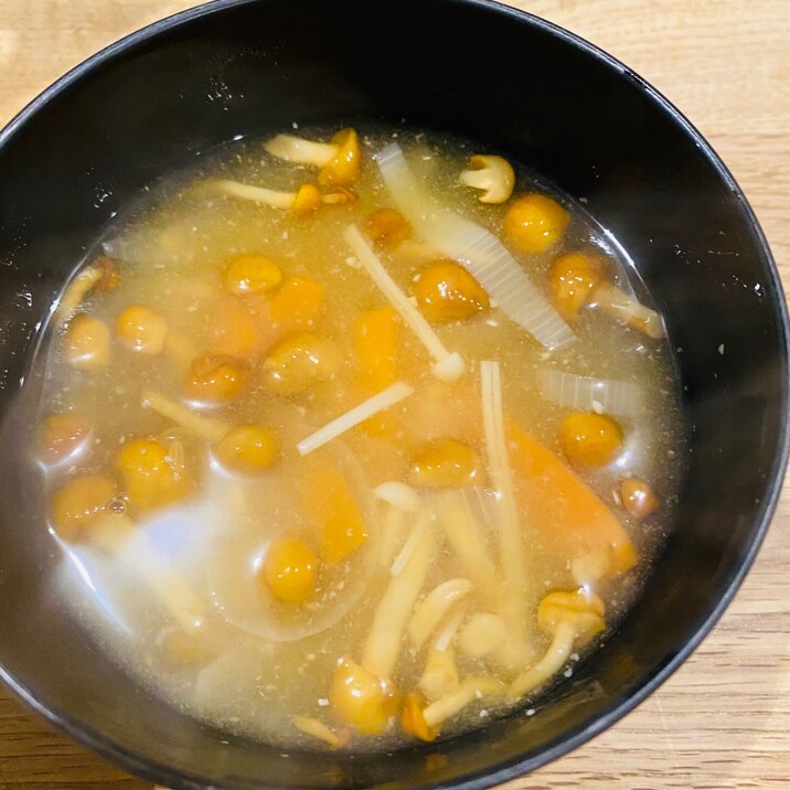 ネギとにんじんとえのきだけとなめこ味噌汁 レシピ 作り方 By Kimuキッチン O 楽天レシピ ネギとにんじんとえのきだけとなめこ味噌汁 レシピ 作り方 By Kimuキッチン O 楽天レシピ